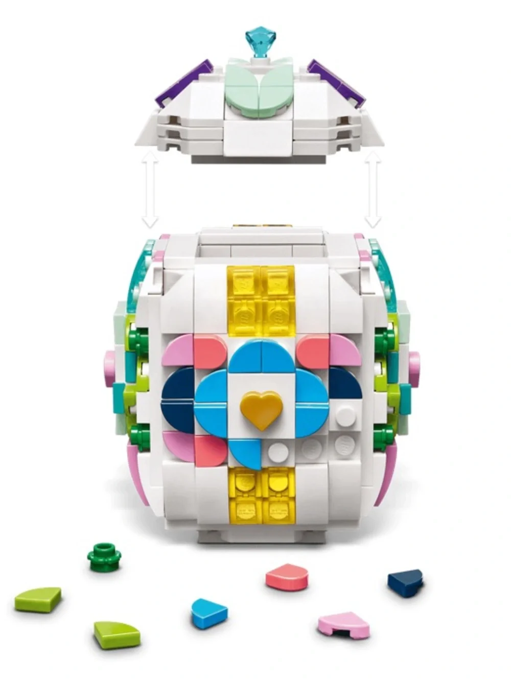 LEGO Colorful Decorative Easter Egg 40816 Set